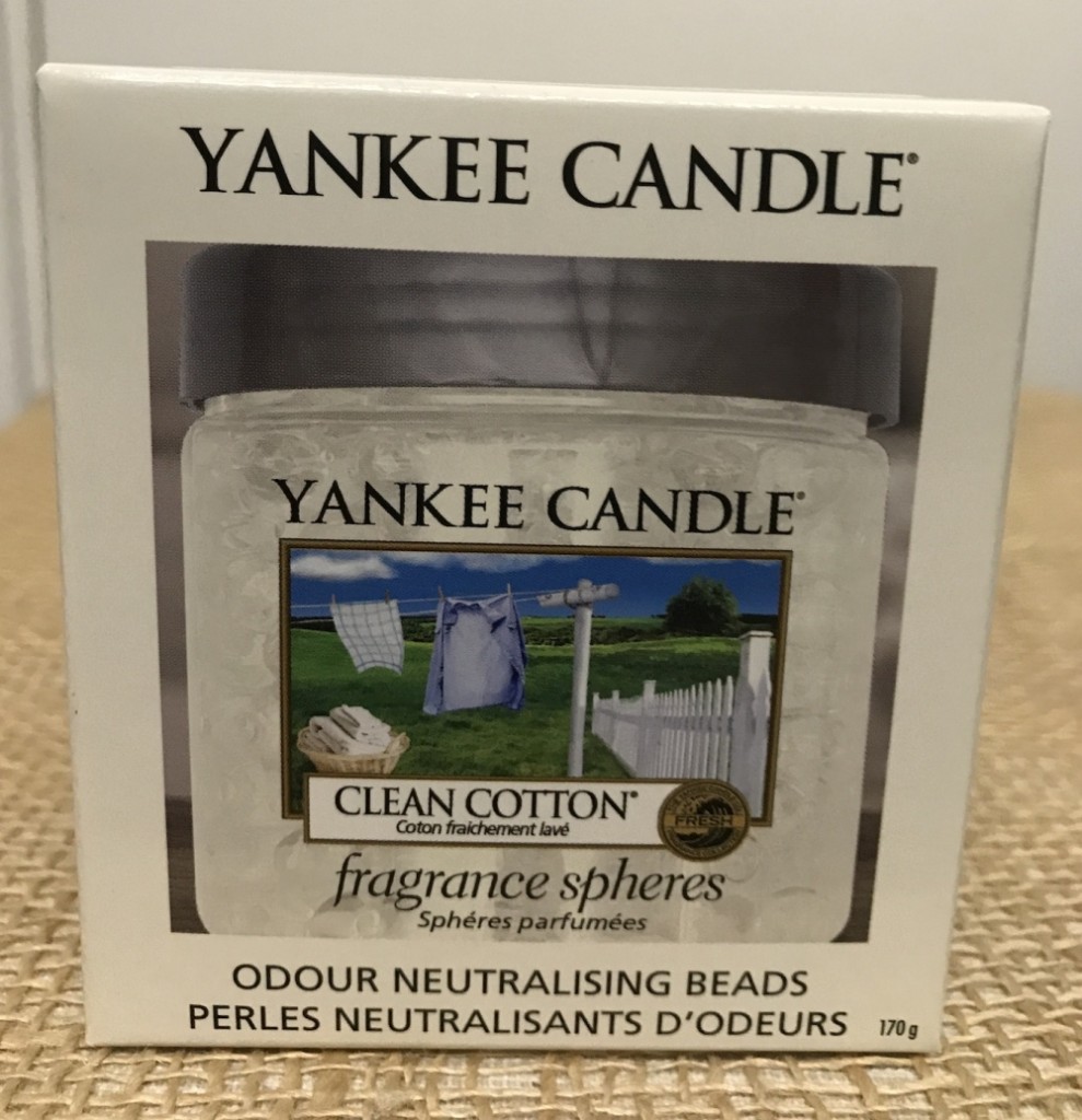 Clean Cotton Fragrance Spheres. Yankee Candle og Country Candle