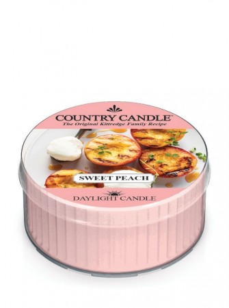 Sweet Peach Stort Telys