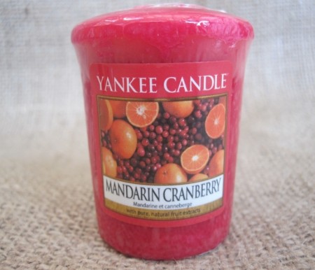 Mandarin Cranberry smeltelys