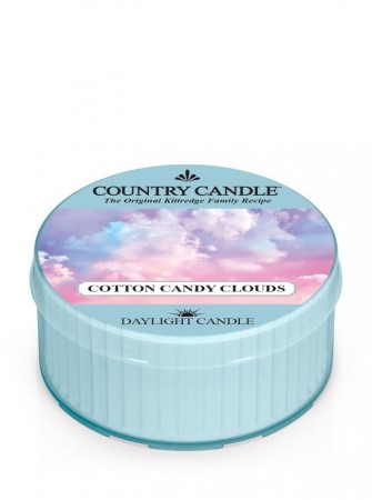 Cotton Candy Clouds Stort Telys