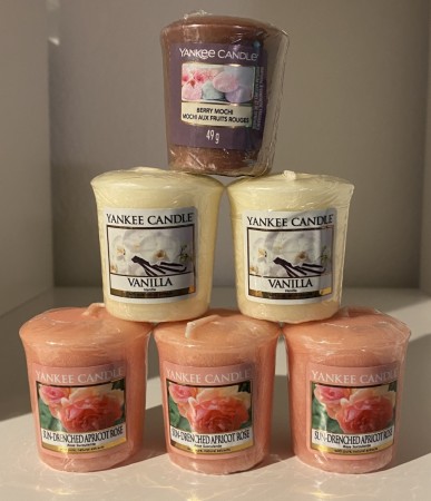 Tilbud på 20 ass. smeltelys (mest utgåtte dufter)