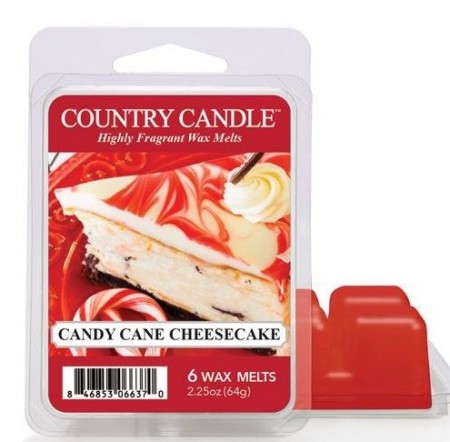 Candy Cane Cheesecake Voks