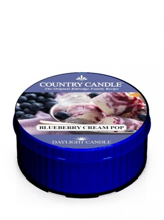 Blueberry Cream Pop Stort Telys