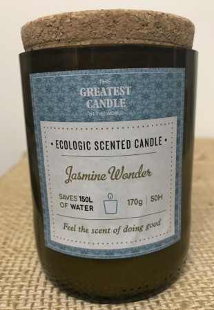 Eco Glass Bottle Jasmine Wonder