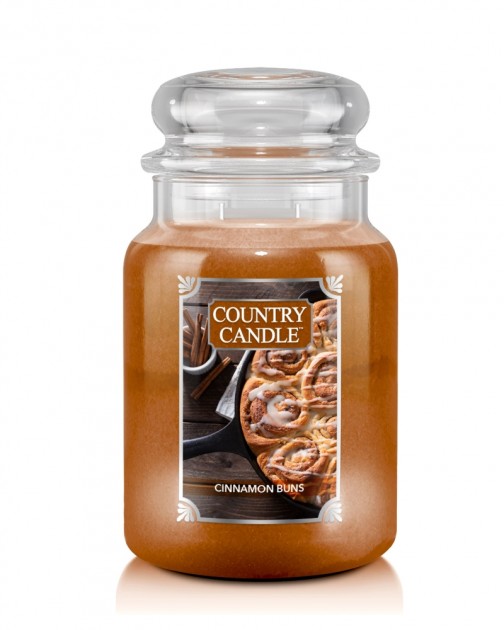 Cinnamon Buns Yankee Candle og Country Candle duftlys CandleStore.no